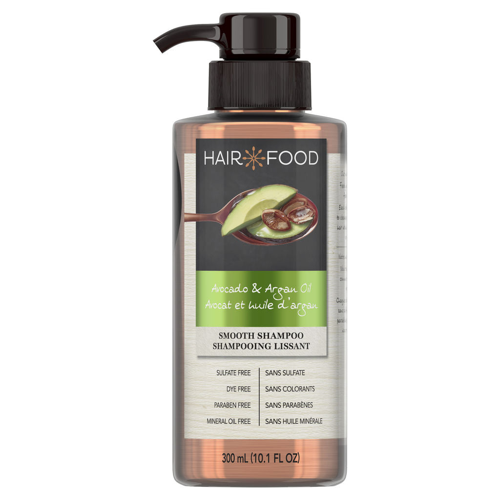 Hair Food Smoothing Argan Oil And Avocado Shampoo 300ml